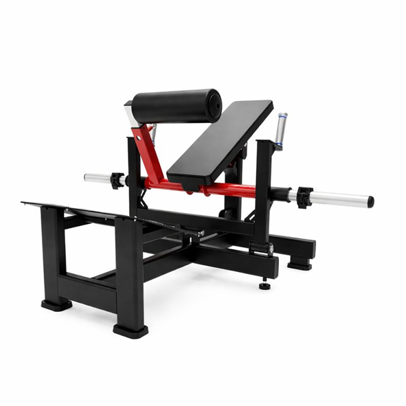 Hip thrust glute machine