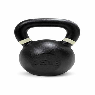 Cast Iron Kettlebell, 5 lb to 50 Pounds for Weight Lifting Workout