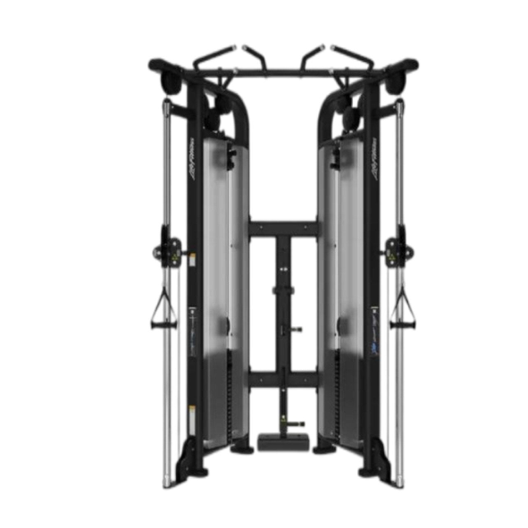 Crossover dual pulley