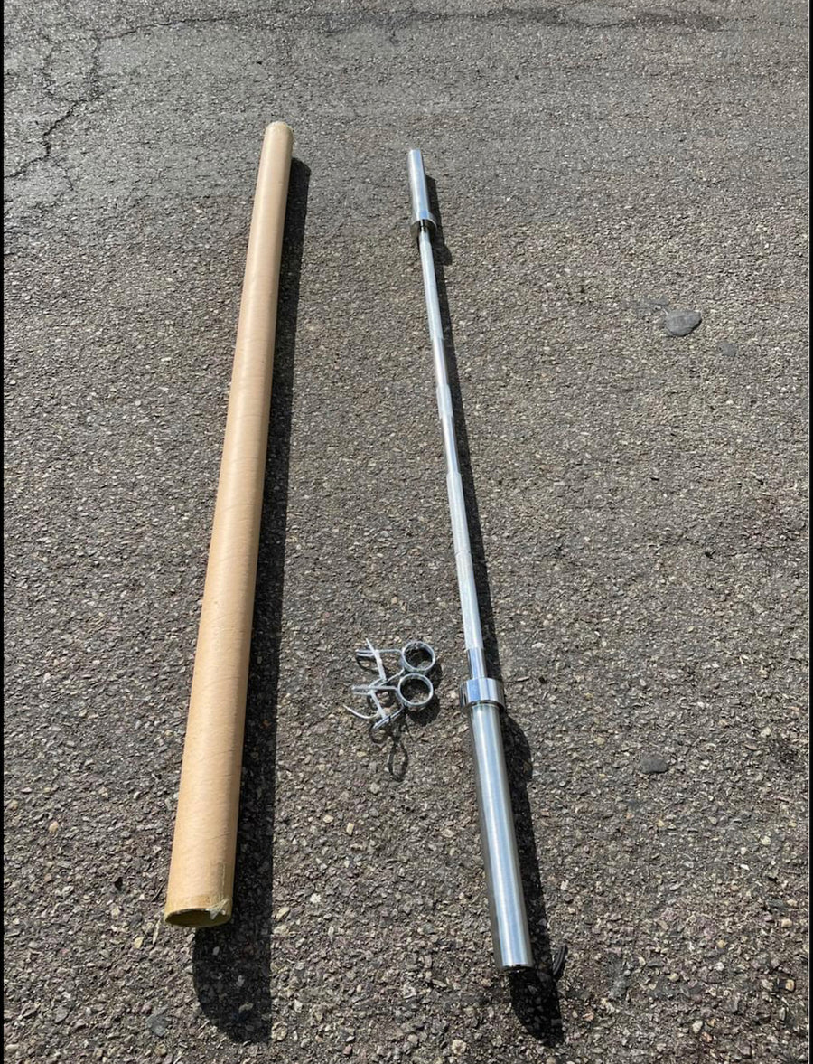 Olympic Barbell 7 Ft Bar 45 lbs for 2" Hole Plates