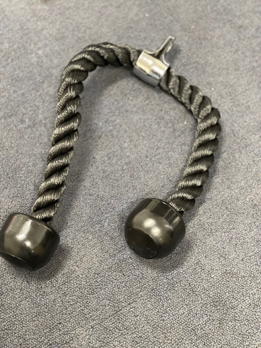 Triceps Pull Down Rope Attachment, Cable Machine Accessories for Home Gym
