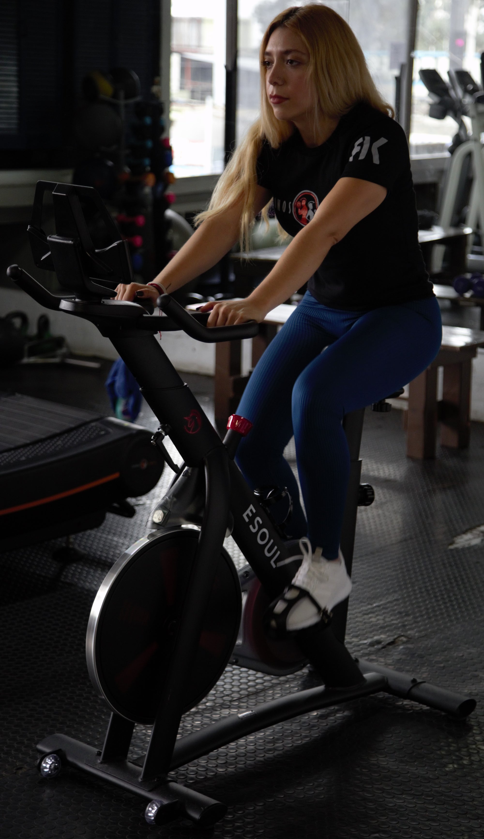 Commercial Indoor Cycling Bike with Bluetooth, Magnetic brake