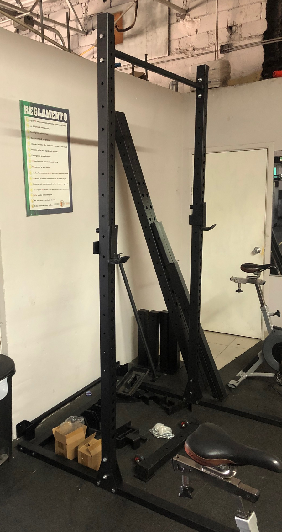 Commercial Home Gym Squat Rack - Multifunction with Pull Up Bar